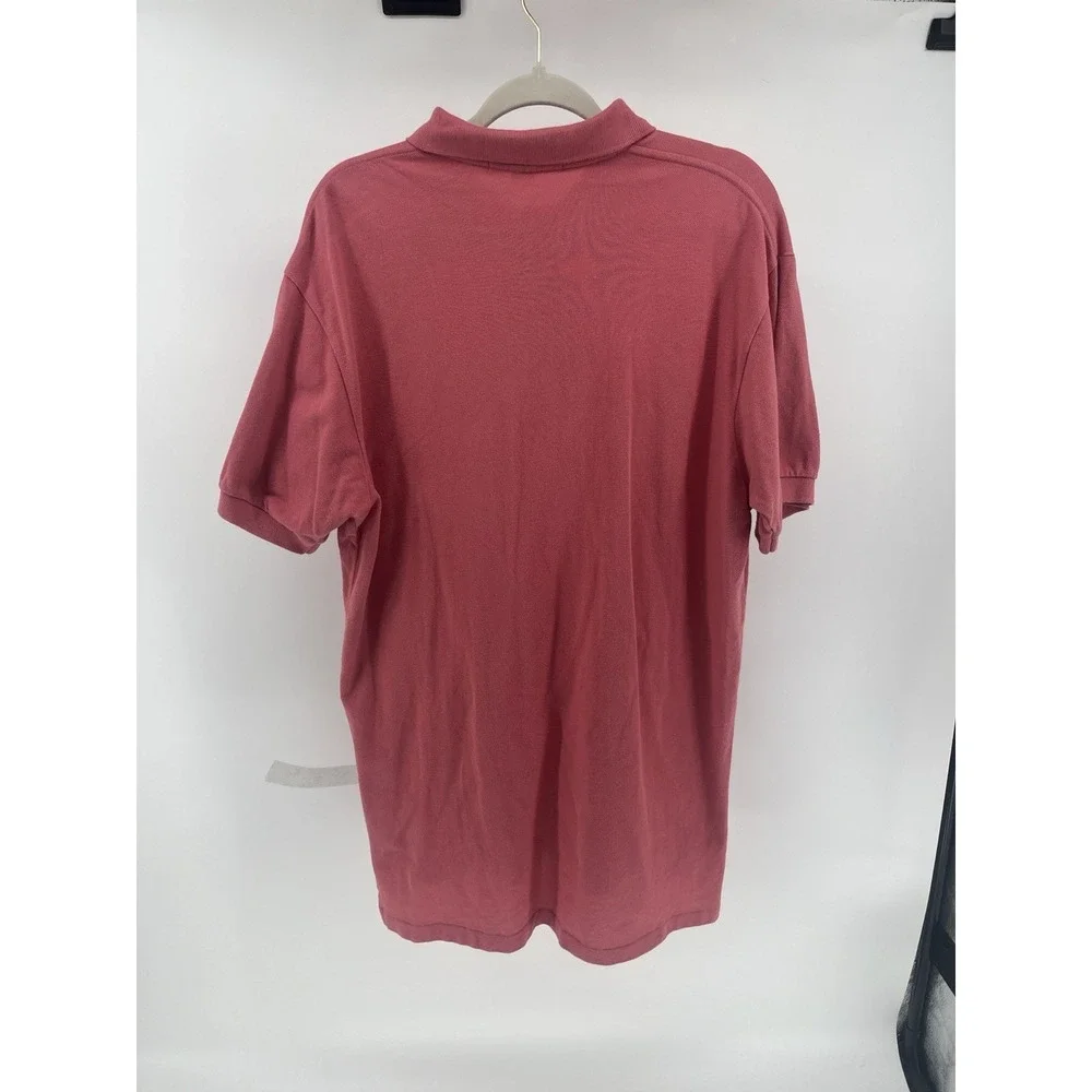 Polo Ralph Lauren Men's Pink Short Sleeve Classic Fit Polo Shirt Size L